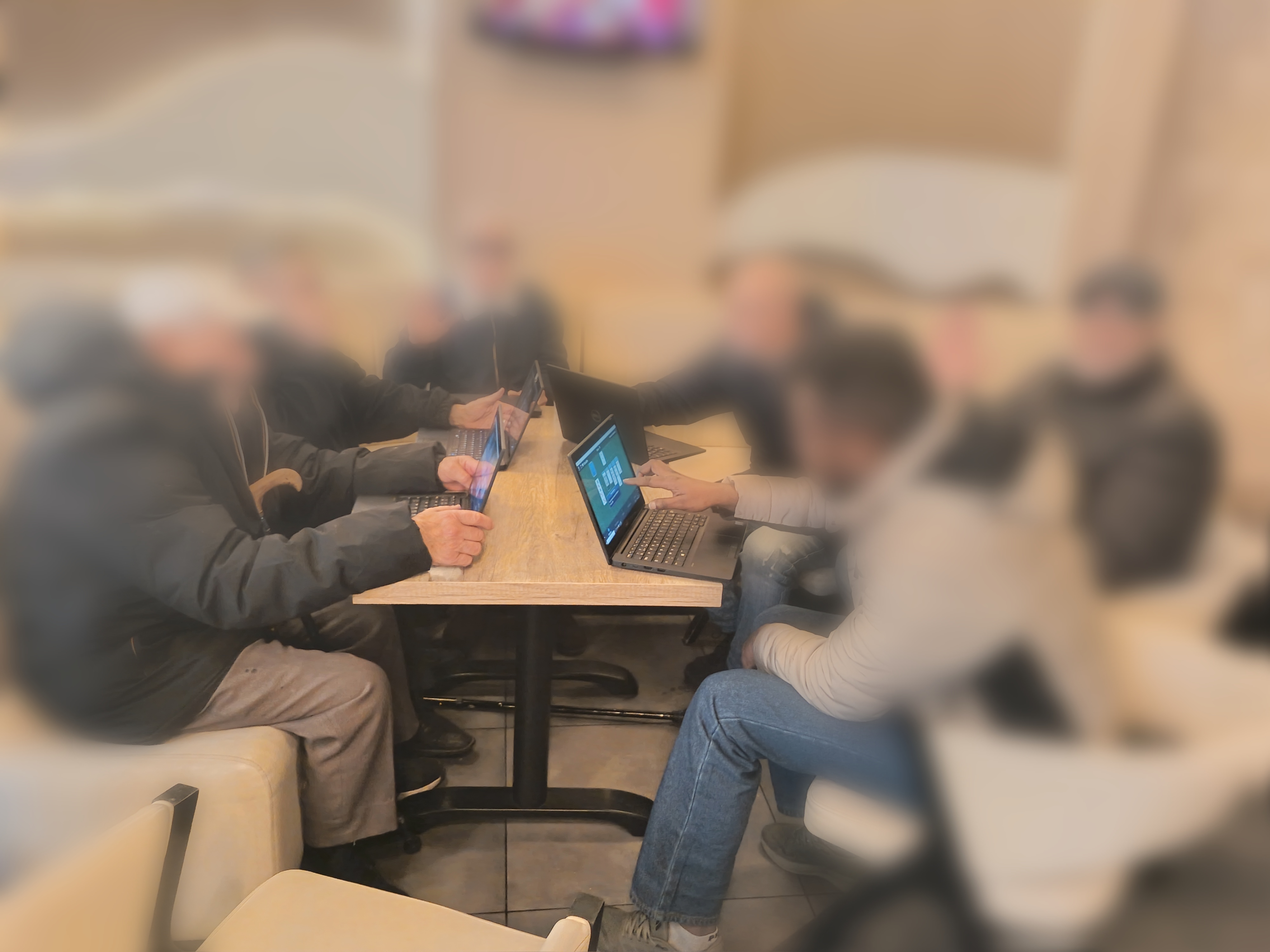 autour d'un café c'est plus rassurant